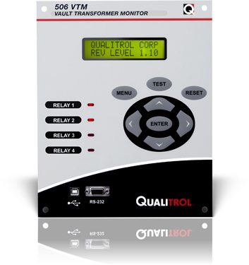Monitor de Transformador Subterrâneo (Vault) Inteligente 506 Qualitrol