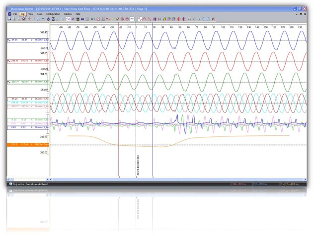 software de estação mestre iQ+, software de rede elétrica qualitrol