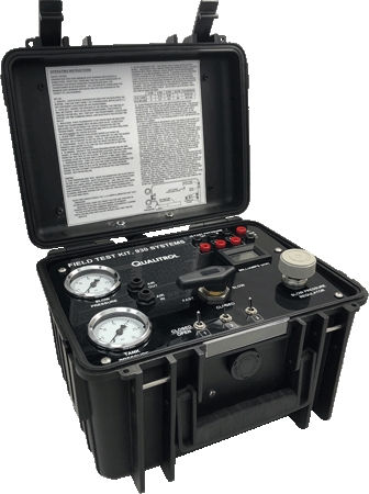 Qualitrol Test KIT 930 Pressure Monitor Field Kit Open transformer rapid pressure monitor operation NERC Standard PRC-005-6