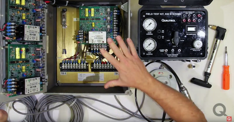 How to test your Qualitrol 930 RPRR rapid pressure rise relay video